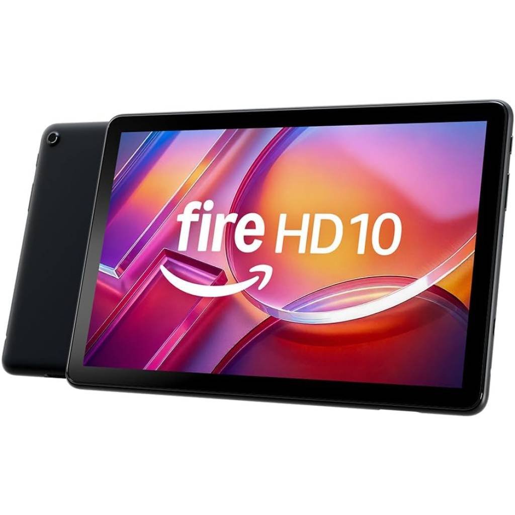 Fire HD 10-Tablet 2023 (Neueste Generation), 10,1-Zoll-Full-HD-Display, Octa-Core-Prozessor, 3 GB RAM, bis zu 13h Akkulaufzeit, 32 GB, schwarz