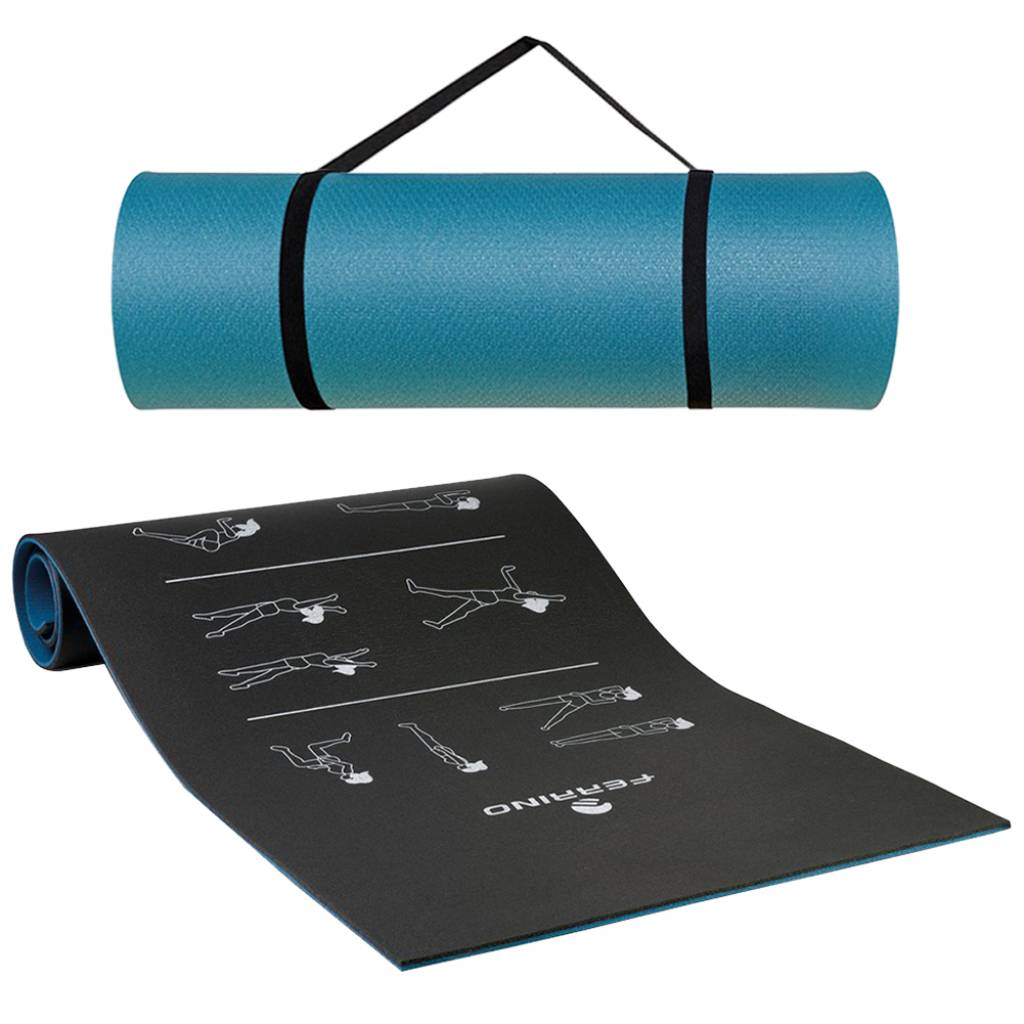 Ferrino Fitnessmatte 186 × 61 cm – große Trainings- & Yogamatte
