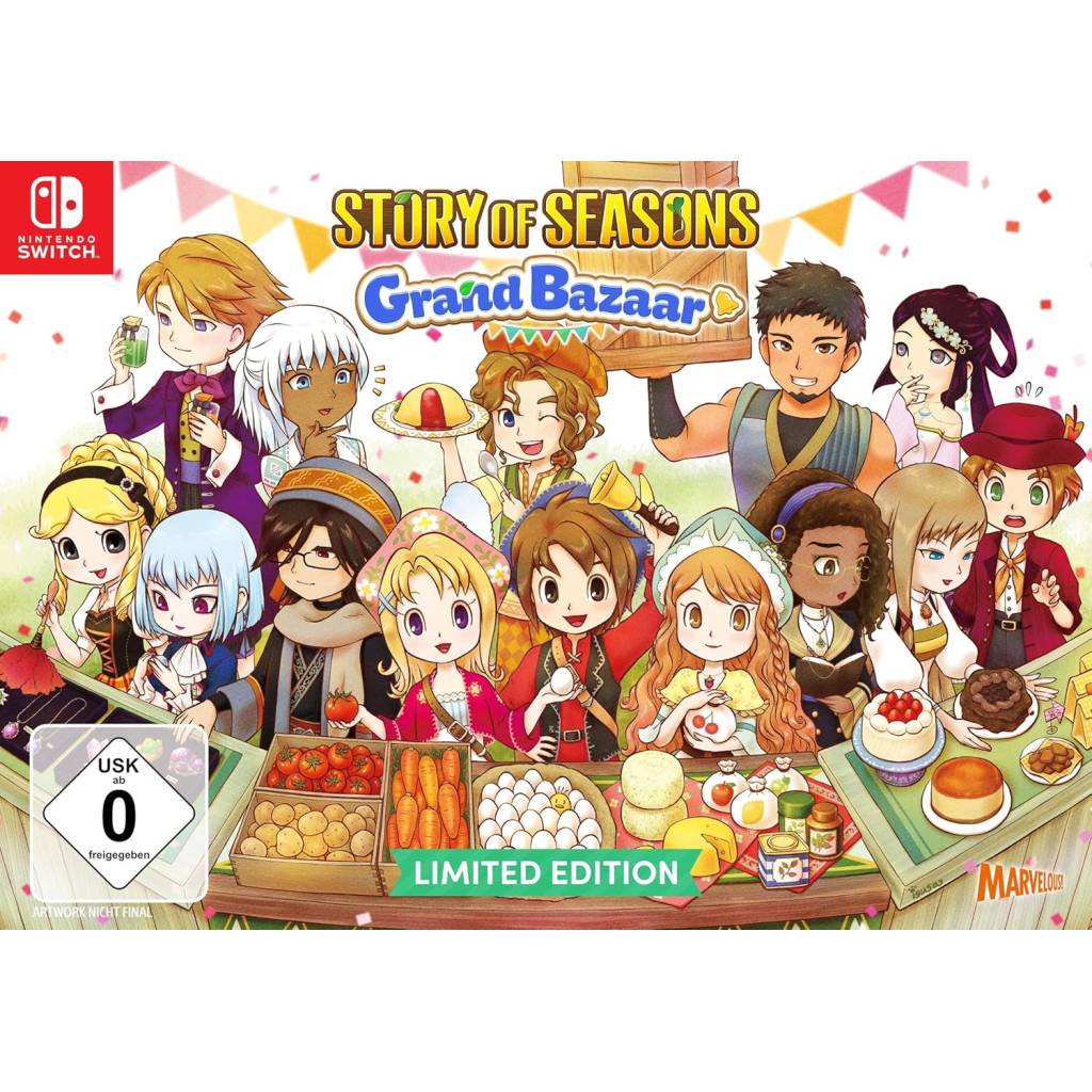 [Prime] Story of Seasons: Grand Bazaar Limited Edition – Nintendo Switch