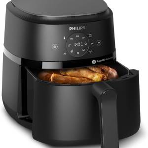 Philips Airfryer 2000 Series – 4,2 L Kompakt, 13-in-1 Kochfunktionen, Gesundes Kochen, Kompakter Airfryer für einfache Zubereitung, RapidAir Technologie