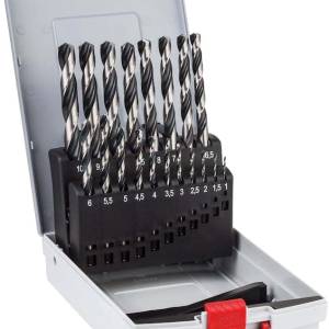 [Prime] Bosch Professional 19-tlg. HSS Spiralbohrer PointTeQ Set – für Metall & Profi-Bohrschrauber